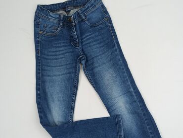 jeans mom slim fit stradivarius: Spodnie jeansowe, Alive, 9 lat, 128/134, stan - Idealny