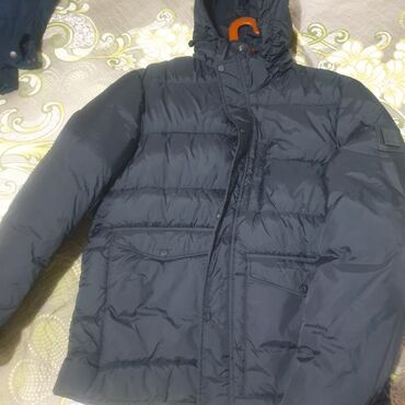 осенние куртки мужские: Куртка 5XL (EU 50), 6XL (EU 52), түсү - Кара