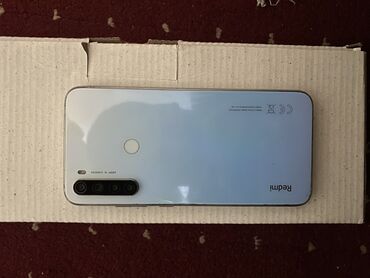 бронированный телефон: Redmi, Redmi Note 8, Колдонулган, 64 ГБ, түсү - Көк, 2 SIM