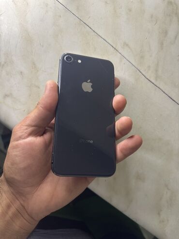 Perodua: IPhone 8, Черный, Отпечаток пальца