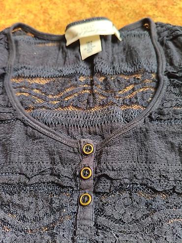 mind error: Элегантный женский топ H&M с короткими рукавами и кружевными — 2
