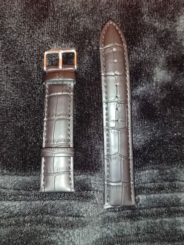 кожанный браслет: Ремешок кожаный для наручных часов