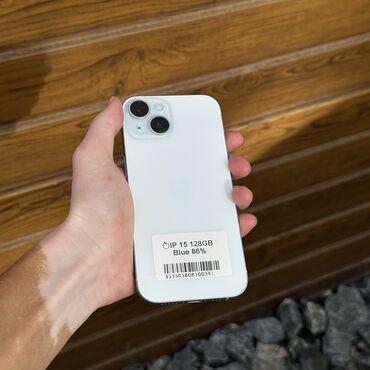 redmi not 4x: IPhone 15, Колдонулган, 128 ГБ, Коргоочу айнек, Кабель, 86 %