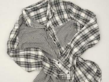 czerwona koszula w kratę damska: Cropp, Women`s shirt, size M