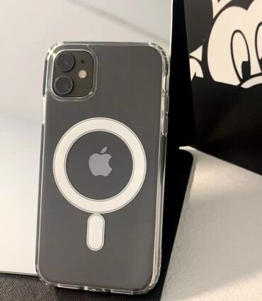 куплю айфон 4: IPhone 11, Б/у, 64 ГБ, Black Titanium, Чехол, 72 %