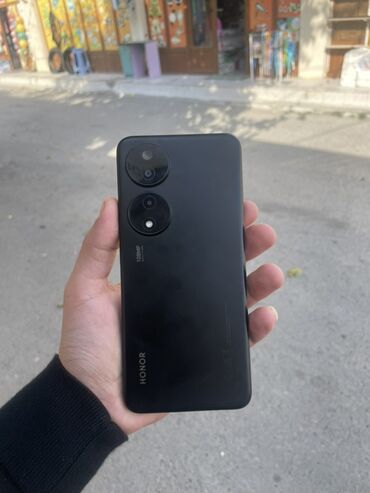 kia sorento android monitor: Honor X7b, 128 GB, rəng - Qara, Barmaq izi