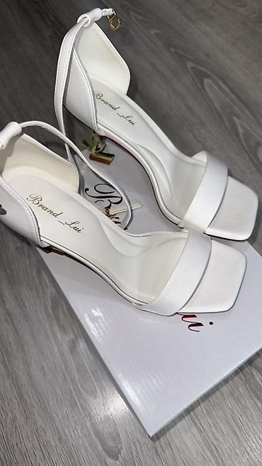 фито лидо: Босоножки Brand_Lui, белые - Модель: открытые босоножки с одной — 2