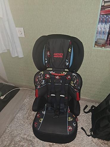 Uşaq dünyası: Uşaq avtomobil oturacağı – Mickey Mouse dizaynlı - Rəng: qara əsas — 1
