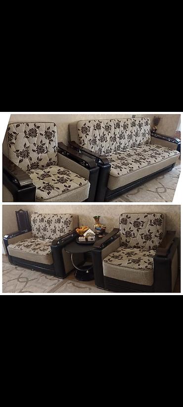 2 divan 2 kreslo Embawood istehsalı 250 AZN. Dest. Açılır bazaliı