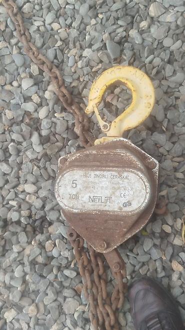 mini kran: Netlift HSJ5 zəncirli ceraskar (chain block/əl talı) - Yükgötürmə — 1