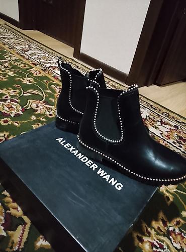 alexander: Челси Alexander Wang, женские, размер 37. - Цвет: черный. - Материал — 4