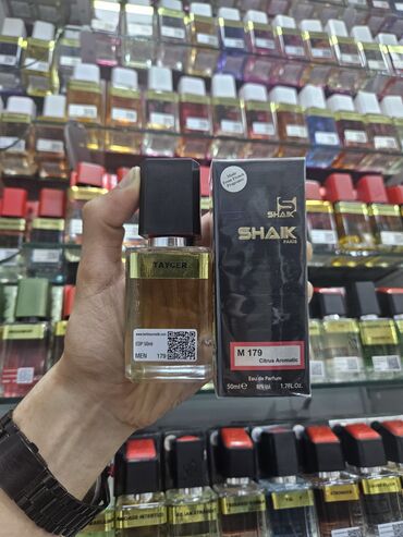 туалетная, парфюмированная вода: Shaik Turk Fabrik İstehsali Ətirlər 50 ML Qalıcılığ 1 gün.Hər Ətirlər