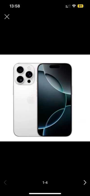 iphone 16 pro baki: IPhone 16 Pro, 256 GB, Ağ, Zəmanət, Barmaq izi, Simsiz şarj