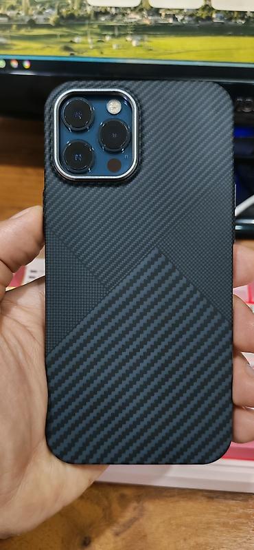 Apple iPhone: IPhone 12 Pro Max, Б/у, 256 ГБ, Sierra Blue, Защитное стекло, Чехол — 10