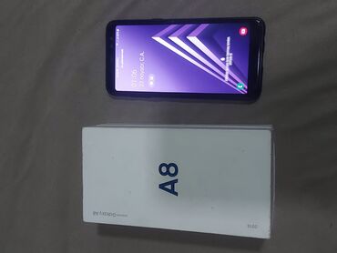 samsung a8 kontakt home: Samsung Galaxy A8 2018, 32 GB, rəng - Qara