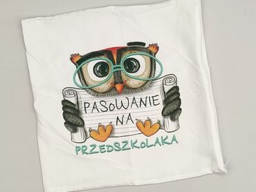 koszulka z traktorem dla dzieci: Pillowcase, 40 x 40, kolor - Biały, stan - Bardzo dobry