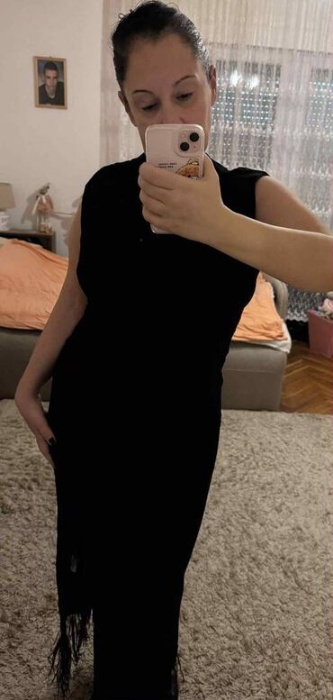 Haljine: Setre L, bоја - Crna, Koktel, klub, Drugi tip rukava — 1