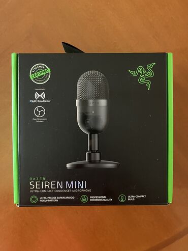 Вокальные микрофоны: Микрофон Razer seiren mini