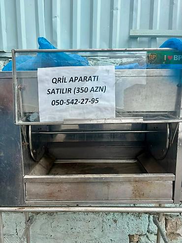 grill aparati: Qril rəng - Gümüşü, İşlənmiş, Ünvandan götürmə — 1