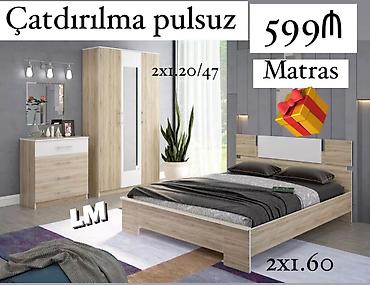 *Yataq dəsti* *Sifarişlə və yeni* Qiymət : *599₼* +matras 🎁 Rəng lalafo.az -da *Yataq dəsti* *Sifarişlə və yeni* Qiymət : *599₼* +matras 🎁 Rəng