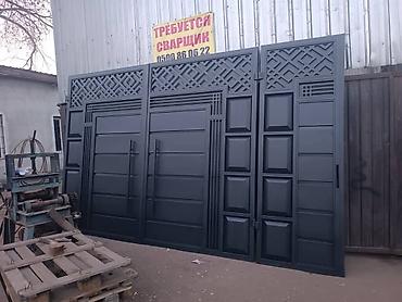 Металлические ворота и калитки на заказ - Изготовление ворот любой at lalafo.kg Металлические ворота и калитки на заказ - Изготовление ворот любой