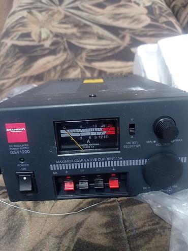 Стабилизированный блок питания Diamond Antenna GSV1200 Особенности: - at lalafo.kg Стабилизированный блок питания Diamond Antenna GSV1200 Особенности: -