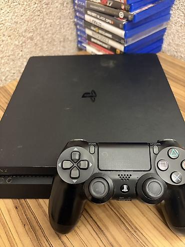 sony mp3 player: Ps4 slimlər Ps4 slim 500yaddaş 1org pult 100% hdd prasifka olunub 340m — 3