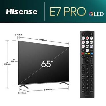 Televizorlar: Televizor Hisense QLED 65" 4K (3840x2160) — 19