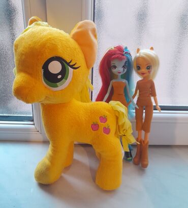 Oyuncaqlar: Applejack 10 mankukla olan rainbow dash və Apple jack ayrılıqda