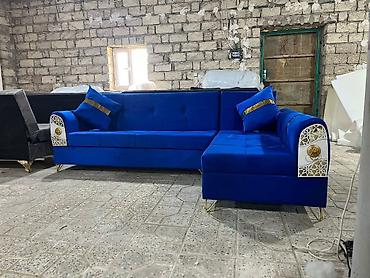 divan temizleme: Künc divan, Qonaq otağı üçün, Parça, Açılmayan — 5