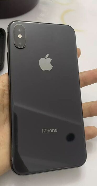 Apple iPhone: IPhone X, Б/у, 64 ГБ, Black Titanium, 69 %