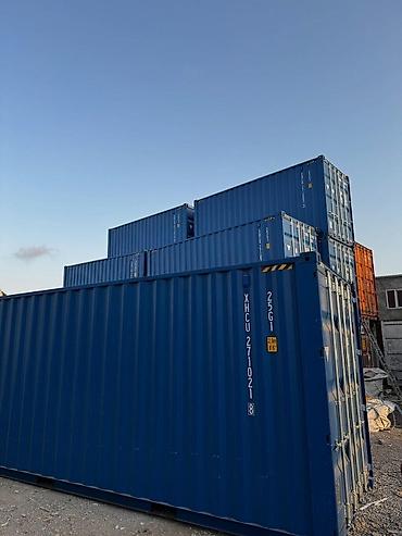 Konteynerlər 6 met konteynerler uzunu 6 met eni 2.4 met hunduru 2.9