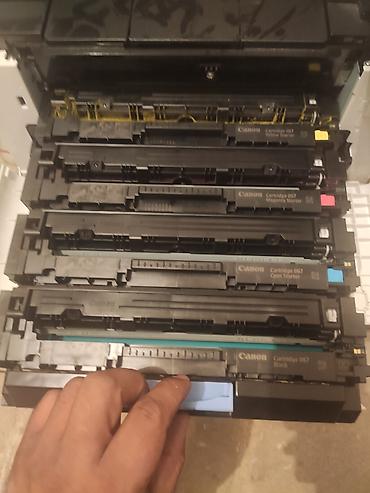 принтер canon: Canon mf655cdw rəngli printer 280manat,yalnız katricləri boşdur(əlavə — 2