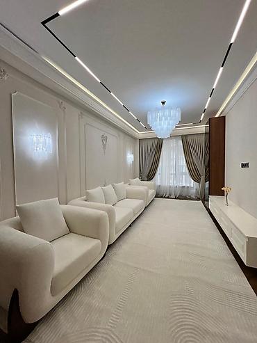 venezia: 3 комнаты, 116 м², Асанбай мкр Элитка, 14 этаж, Дизайнерский ремонт — 10