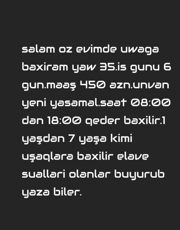 iş axdarmaq: Daye iwi ciddi sexsler narahat etsin