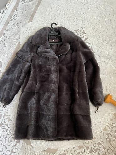 шуба трансформер: Шуба, Норка, По колено, Трансформер, L, XL — 1
