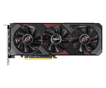 stolustu ventilyator: ASRock Phantom rx 5600 xt Gaming üç fanlı qrafik kartı, testləri — 1