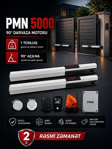 ulduz acar: PMN 5000 – 90° darvaza motoru (qolları) - 1 tonluq güclü və etibarlı — 1
