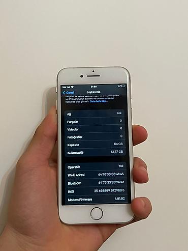 Apple iPhone: IPhone 8, 64 GB, Barmaq izi — 9