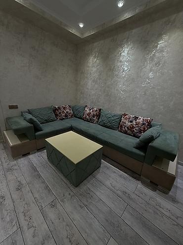 divan uqlavoy: İşlənmiş, Künc divan, Qonaq otağı üçün, Açılan — 2