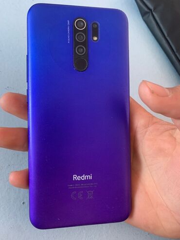 Redmi: Redmi, Redmi 9, Б/у, 64 ГБ, цвет - Синий, 2 SIM