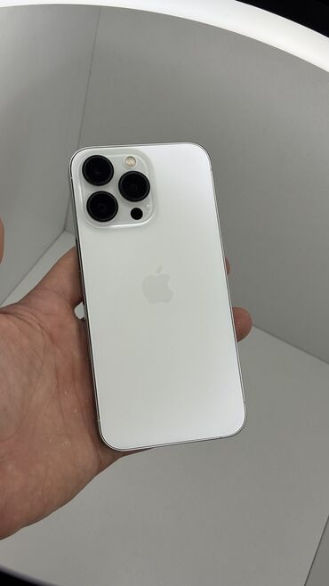 iphone бу телефон: IPhone 13 Pro, Б/у, 128 ГБ, Matte Silver, 90 %