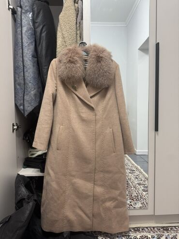 loreta пальто: Женское пальто турецский кашемир - Цвет: бежевый, теплый нейтральный