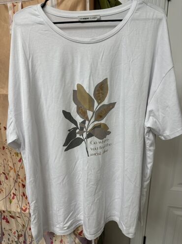 спортивный купальник с шортами: Футболка, Оверсайз, Lc Waikiki, 3XL (EU 46)