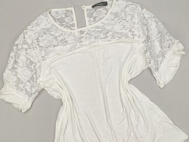 modne bluzki plus size: Women's blouse, size 3XL (EU 46)