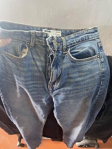 Джинсы: Джинсы из плотного денима, голубой и синий оттенки (две пары на фото) — 13