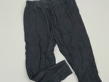 spodnie dresowe szerokie nogawki: Sweatpants, 4-5 years, 110, condition - Good