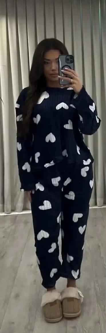 Pidžame: Ženske pidžame – set (gornji deo + donji deo) - Dizajn: raznovrsni — 7