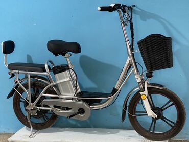 электрический трехколесный велосипед: ЭЛЕКТРИЧЕСКИЙ ВЕЛОСИПЕД! КОЛХОЗНИК! Рама алюминий Максимальная