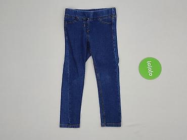 genzie crop top: Spodnie jeansowe, Kiabi Kids, 3-4 lat, 80, stan - Bardzo dobry — 2